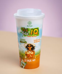 Ly trà sữa IQ Food Hồng Trà
